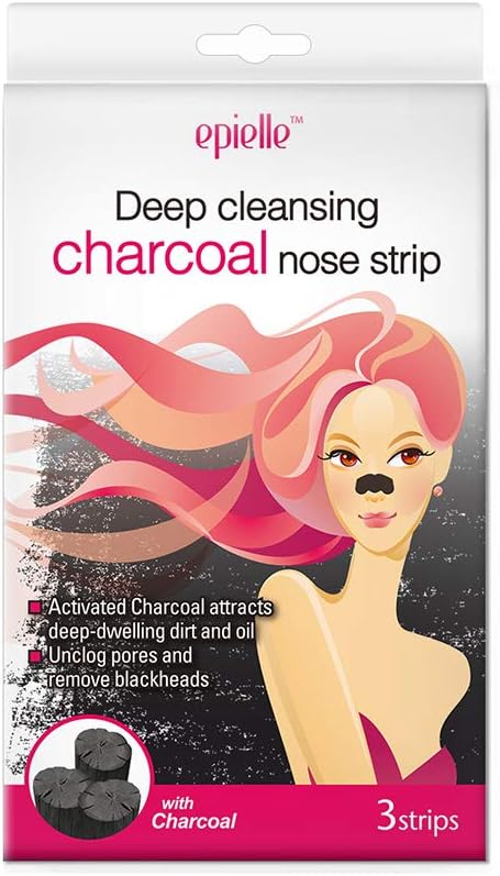 Kareway Epielle Deep Cleansing Charcoal Nose Strip (Pack of 12)