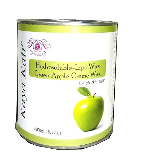 Kaya Kair Green Apple Wax Hair Removing Wax 800 Gm Amazon In