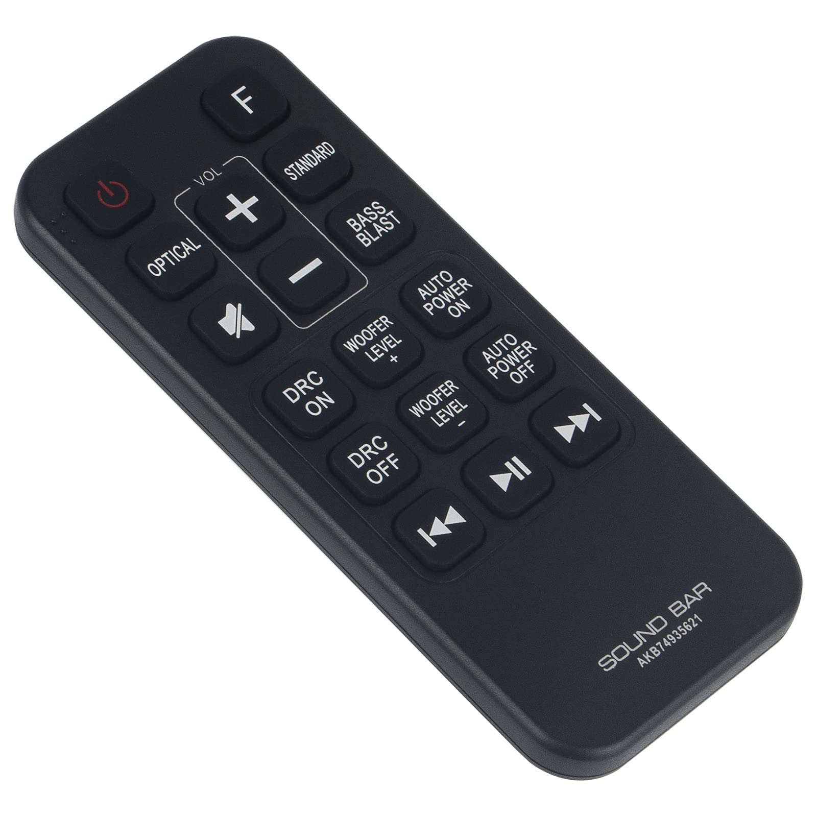 VINABTY New AKB74935621 Replacement Remote Control AKB74935621 Sound Bar Remote Control Replaced Compatible with LG Remote Control AKB74935621 for Soundbar Speaker System Remote Control