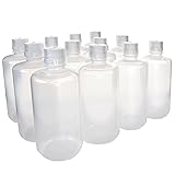 EISCO - Pack of 12, 1L Narrow Mouth Polypropylene
