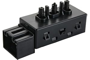 ZAPOSTS 6 Way Power Seat Switch Fits for Chrysler PT Cruiser 2006-2010,for Dodge Ram 1500 2006-2008,for Ram 2500/Ram 3500 2006.Driver Side Adjuster Control Switch.Replace OE 4602697AA, 4671979AA