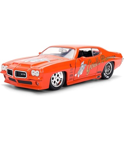 Amazon.com: Jada Toys Bigtime Muscle 1:24 1971 Pontiac GTO Die