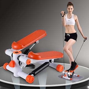 Lwtbj Mini Stepper Workout Fitness Machine tirando Cuerda Deporte ...