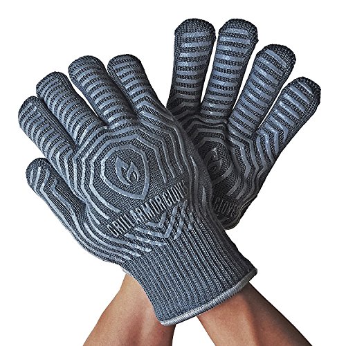 Grill Armor 932F Extreme Heat Resistant Oven Gloves EN407 Certified