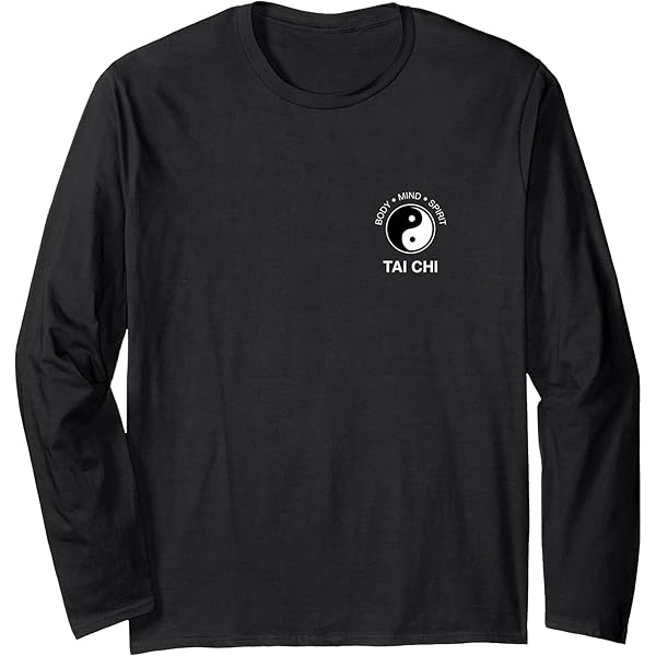 Amazon.com: Yin Yang Long Sleeve T-Shirt : Clothing, Shoes