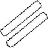 2PC 16" Chainsaw Chain for DeWalt DCCS670 DCCS670X1 DCCS690 DCC690M1 DCCS690H1 DCCS69B, Chainsaw Chain for Greenworks CS80L21