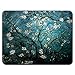 Gaming Mouse Pad - Non-Slip Rubber Base, Smooth Surface for Precise Mouse Control, Ideal for Laptop, Office Use - 9.5 x 7.9 Inch - Almond Blossoming