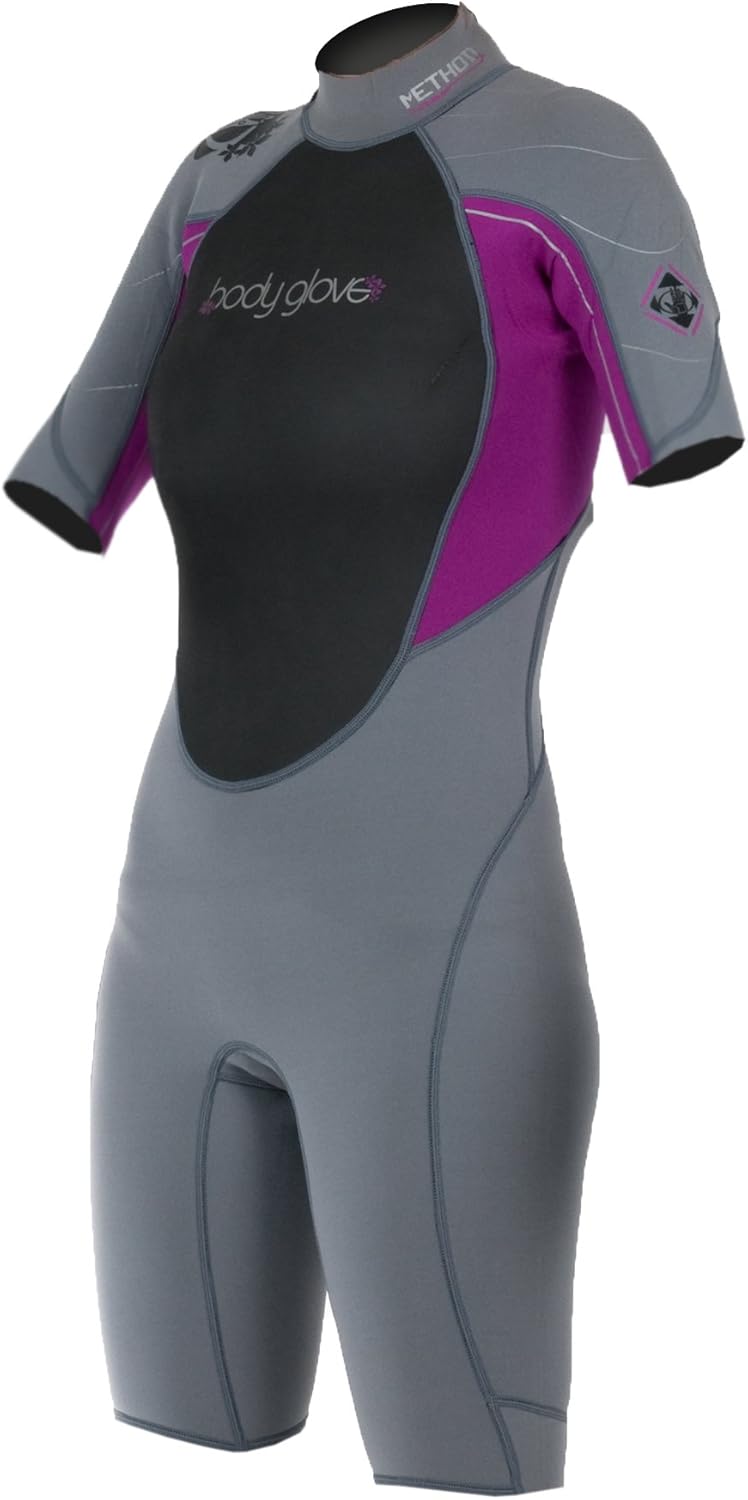 Body Glove Women's Method 3mm Shorty Wetsuit Amazon.co.uk Clothing