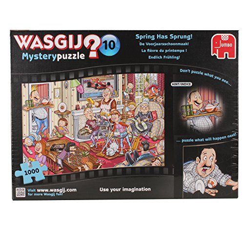 Wasgij Mystery 10 Spring Has Sprung Jigsaw Puzzle (1000 Pieces)