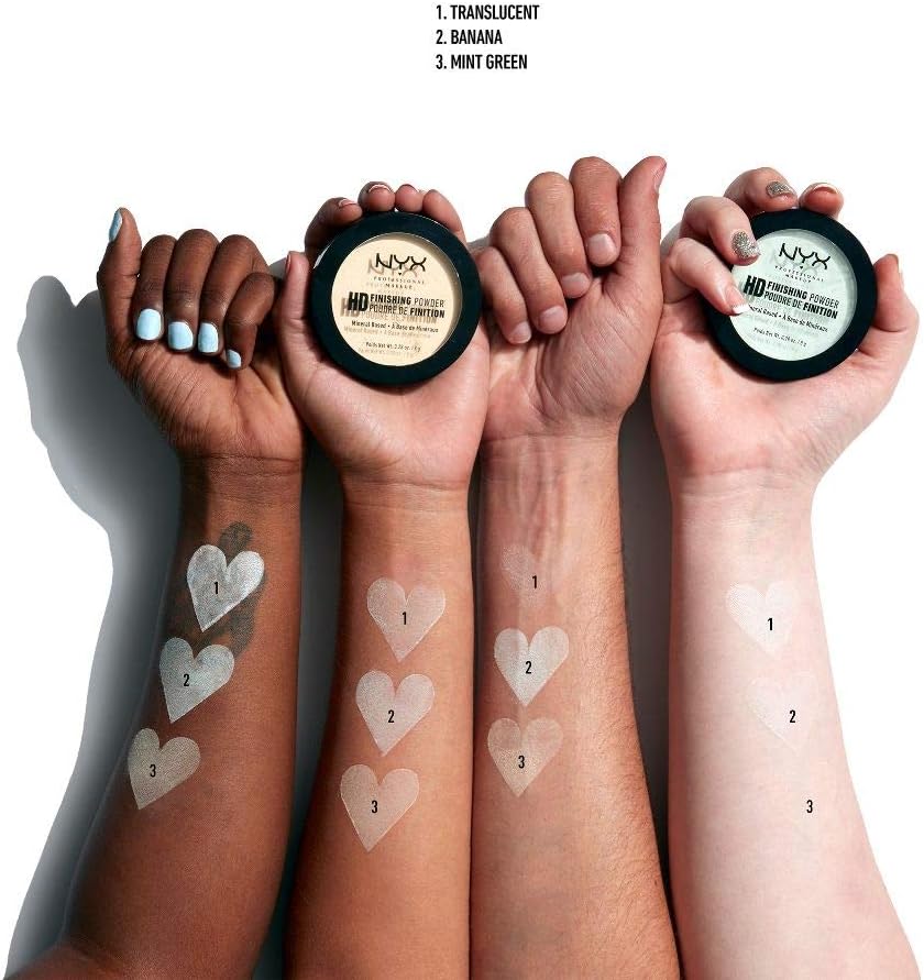 NYX Professional Makeup High Definition Finishing Powder, Pressed Powder, Skin Perfecting, Matte Finish, Oil Absorbing - Image 5