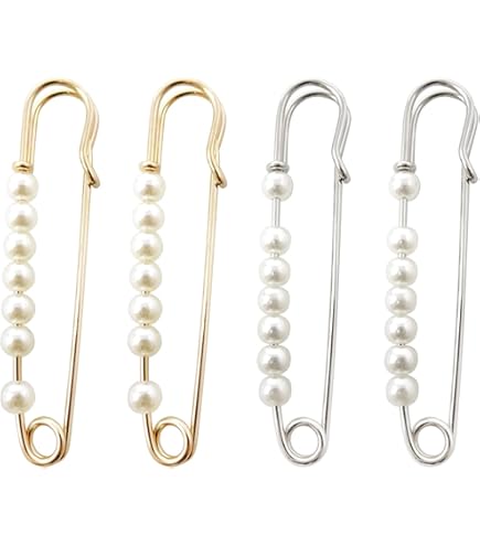 Lot De 20 épingles à Nourrice Géantes Noires 7,6 Cm (3 Pouces) - Métal Robuste - Pour Tissus épais, Cuir, Couvertures, Artisanat - 6