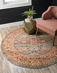 Unique Loom Edinburgh Collection Area Rug - Monroe