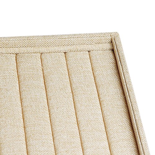 Linie 7 Lodenstoff Ring Ohrring Schmuck Tray Showtasche Display Tasche Organizer - 