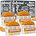 Proudly Pure Parmesan Cheese Crisps - Keto Snacks Zero Carb Crunchy Delicious Healthy 100% Natural Aged Cheesy Parm Chips Wheat & Gluten Free Keto Crackers Low Carb Snacks (Original, 4 Pack)