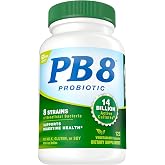 Nutrition Now PB8 Pro-Biotic Vegetarian Acidophilus - Pack of 3-120 Capsules Each