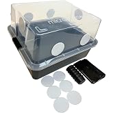 Myco Labs Grower's Select Mushroom 48Q Monotub Fruiting Chamber with Filter Disks and Liner