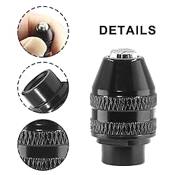 Cionyce 1 Pack Keyless Quick Change Chuck