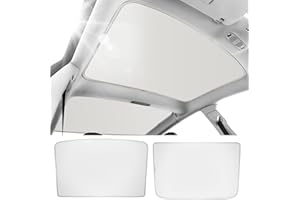 NANAHOLY 2026 Sunshade Roof for Tesla Model 3 Highland 2025 Accessories Roof Sun Shade 2025 (Model 3 Highland 2024+)