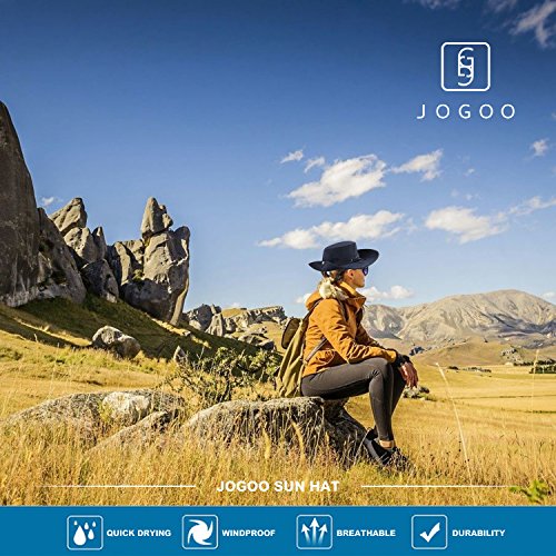 image for Jogoo Outdoor Boonie Sun Hat,Summer UPF 50 Protection Fishing Hat for 