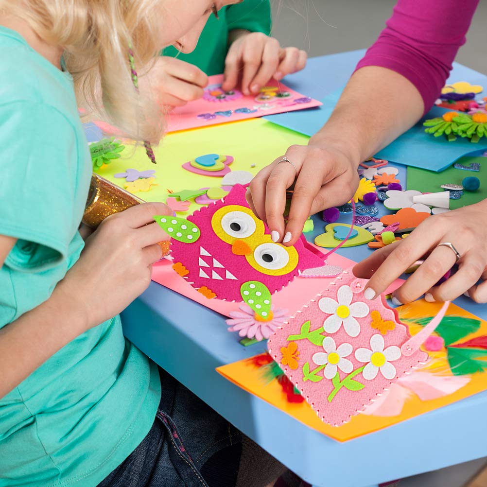 Sac à Main kit de Couture pour travaux manuels Enfants en Feutre