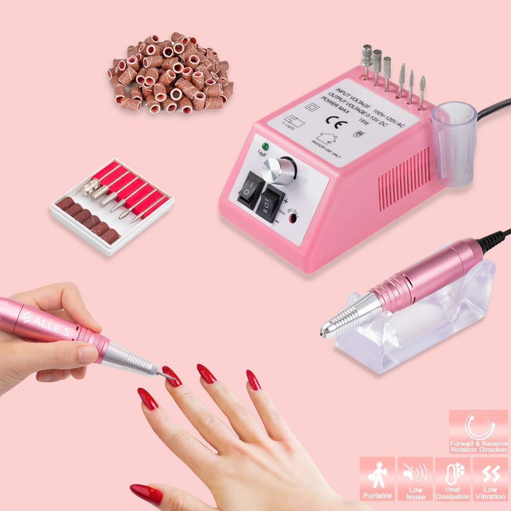 Professional Electric Nail Drill 30,000 RPM Efile Buffer