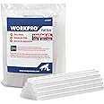 WORKPRO Full Size Hot Glue Sticks, 100-pack, 0.43x8 Inches, Compatible with Most Glue Guns, Multipurpose for DIY Art Craft Ge