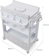 BABYLO Smart Changer with Bath Unit Metric Moon and Stars view 2
