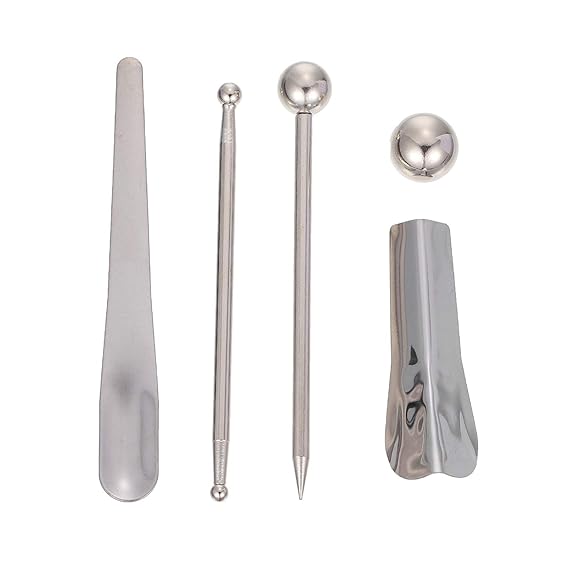 ARTIBETTER 5 PCS Caulking Tool Kit Caulk Finishing Tools Metal Ball