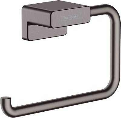 Hansgrohe AddStoris Towel Ring Brushed Black Chrome