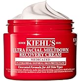 Kiehl's Ultra Facial Recovery Barrier Cream, Lightweight Moisturizing Face Cream, Provides Moisture Boost, Lotion Repairs and Restores Skin Barrier, Suitable for Dry and Sensitive Skin