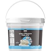 BIRCH & MEADOW 1 Gallon of Whey Protein Isolate Powder, Workout Supplement, Unflavored