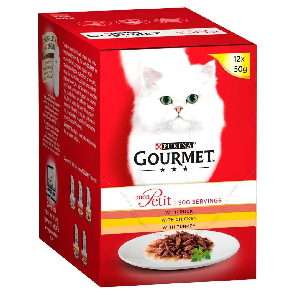 Gourmet Mon Petit With Duck, Chicken and Turkey, 600 g