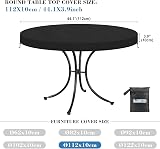 VANSHEIM Garden Table Cover 160x90x15cm Waterproof Oxford 420D Drawstrings view 2