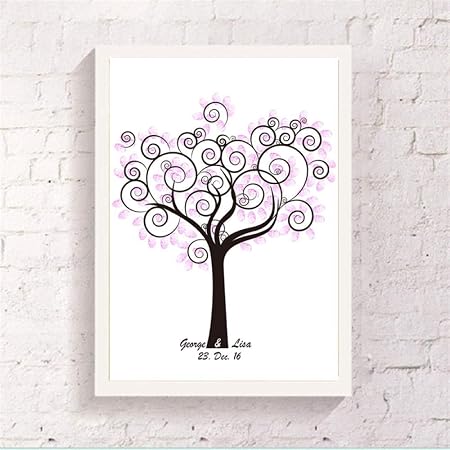 Ikaeasd Fai Da Te Personalizza Albero Stampato Su Tela