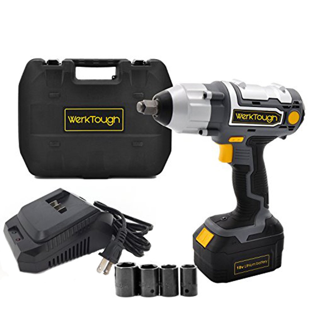 Werktough IW03 18V cordless impact wrench(heavy duty Anvil 1/2\