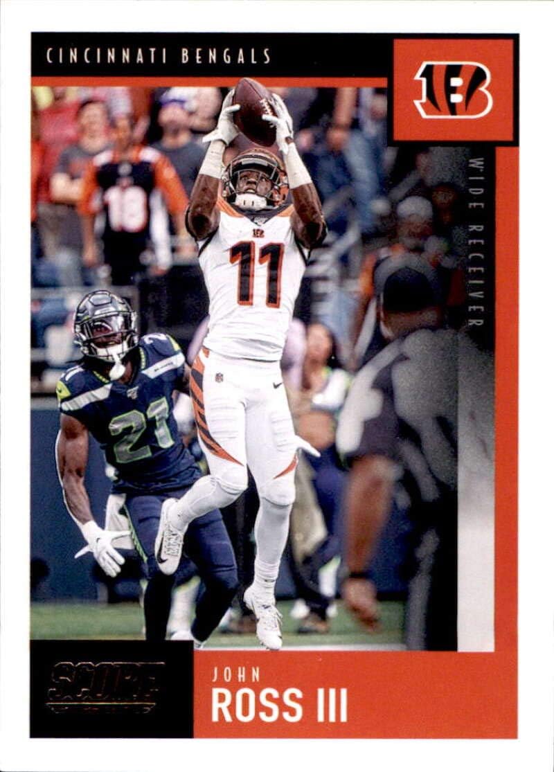 Amazon Com 2020 Score Football 60 John Ross Iii Cincinnati Bengals Official Nfl Trading Card From Panini America Collectibles Fine Art