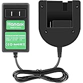Hanaix 1.2V-18V Charger for Porter Cable PC18B PC18BL PC186CS PCXMVC PCC489N ATOOL248,90533718, PC186CSB Ni-Mh/Ni-CD Battery Charger (Not for Li-ion Battery)