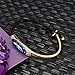 Xingzou Bangle Bracelets For Girls Women, LT.Blue Crystals From Swarovski,18K Gold Plated Jewelry