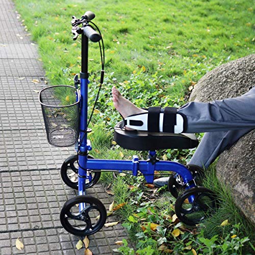 Knee Scooter All Terrain Give Me Deluxe Medical Steerable Foldable