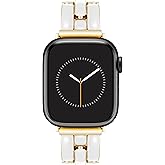 Anne Klein Fashion Bracelet for Apple Watch, Secure, Adjustable, Apple Watch Replacement Band, Fits Most Wrists