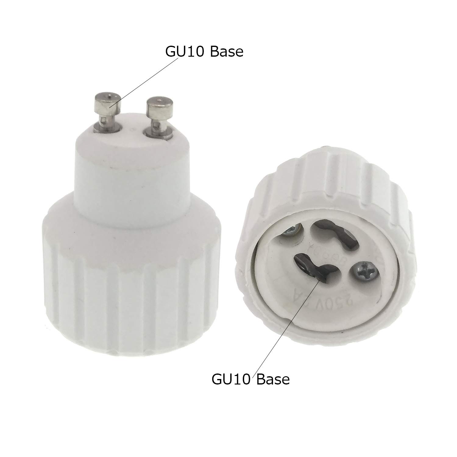 Gu10 to Gu10 Socket Extender,TWDRTDD Gu10 to Gu10 Light Bulb Lamp