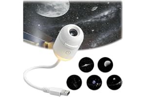 2026 New 2-in-1 Galaxy Projector Night Light with Multiple Projection Films, 2-in-1 USB Night Light & Galaxy Projector for Be