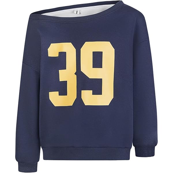 トップス CTHY OVERSIZE BACKSHIRT SWEAT Amazon.com: Bosloga Off-Shoulder Sweatshirt for Women - Casual