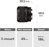 Sony 50mm F1.8 Full-Frame E-Mount Prime Lens Sony view 7