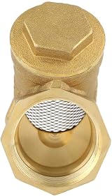 Hilitand 1" BSPP Brass Sieve Filter Valve Female Thread Female Connector view 4