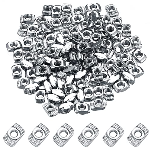 210 Pcs 2020 Series T Nuts, M3 T Slot Nuts, Aluminum Profile T Slot