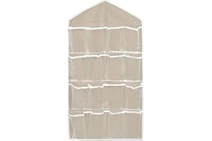 16 Pockets Clear Over Door Hanging Bag Shoe Rack Hanger Storage Organizer Durable processing