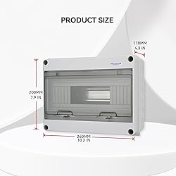 MOLLOM 12 Way Circuit Breaker MCB Distribution