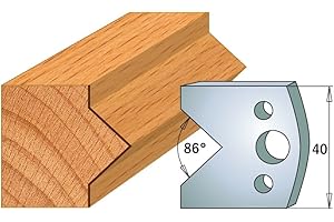 CMT 690.034 Profiled Knives for Shaper Cutters, 1-37/64-Inch Cutting Length, 5/32-Inch Thickness - 2-Pack