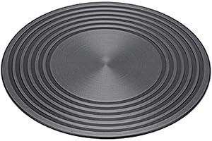QKDS Heat Diffuser, Heat Conduction Plate Cooking Non-Stick Kitchen Thickened Non-Slip for Gas Stove Induction Electric Stovestovetop Gas Stove Top, Energy Saving Heat Conducting Plate(Size:24x0.4cm)